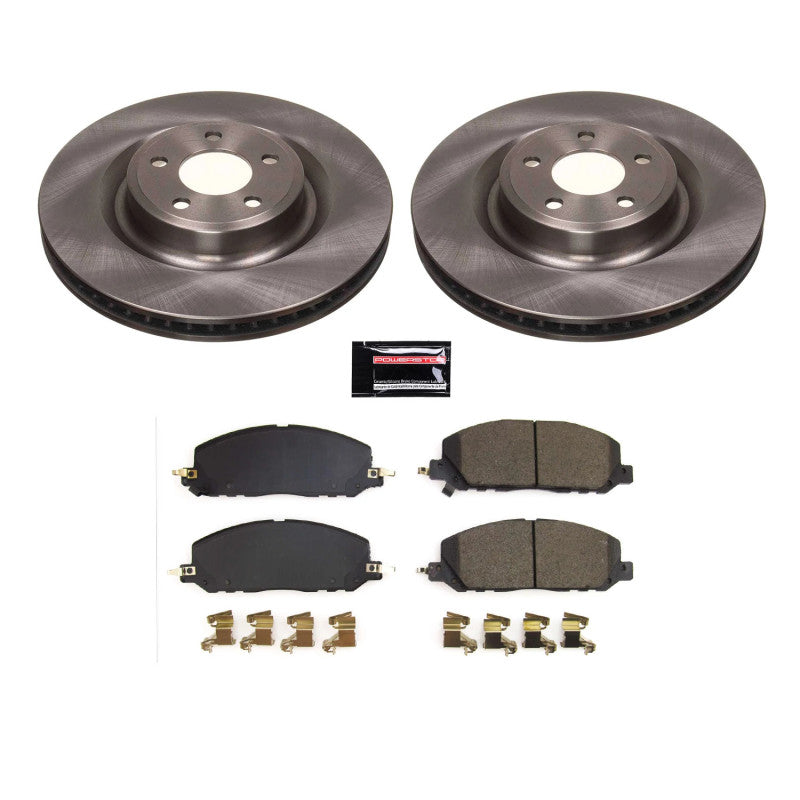 PowerStop Power Stop 20-22 Lincoln Aviator Front Autospecialty Brake Kit KOE8672 KOE8672 Photo - Primary