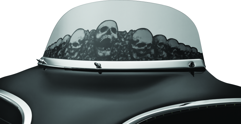 Kuryakyn Windshield Trim Flht/X Chr 1310 1310 User 1