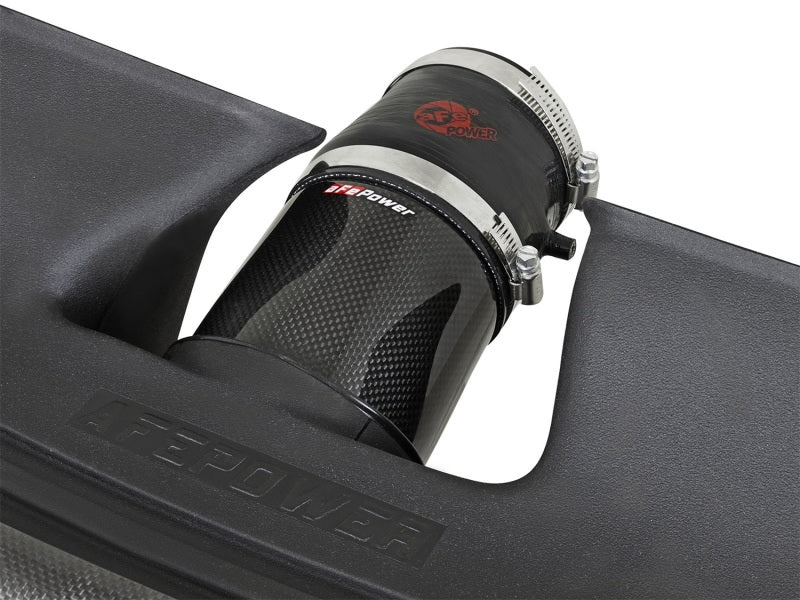 aFe Black Series Carbon Fiber Cold Air Intake System: Porsche 911 Carrera/ 52-12352-C Photo - Unmounted