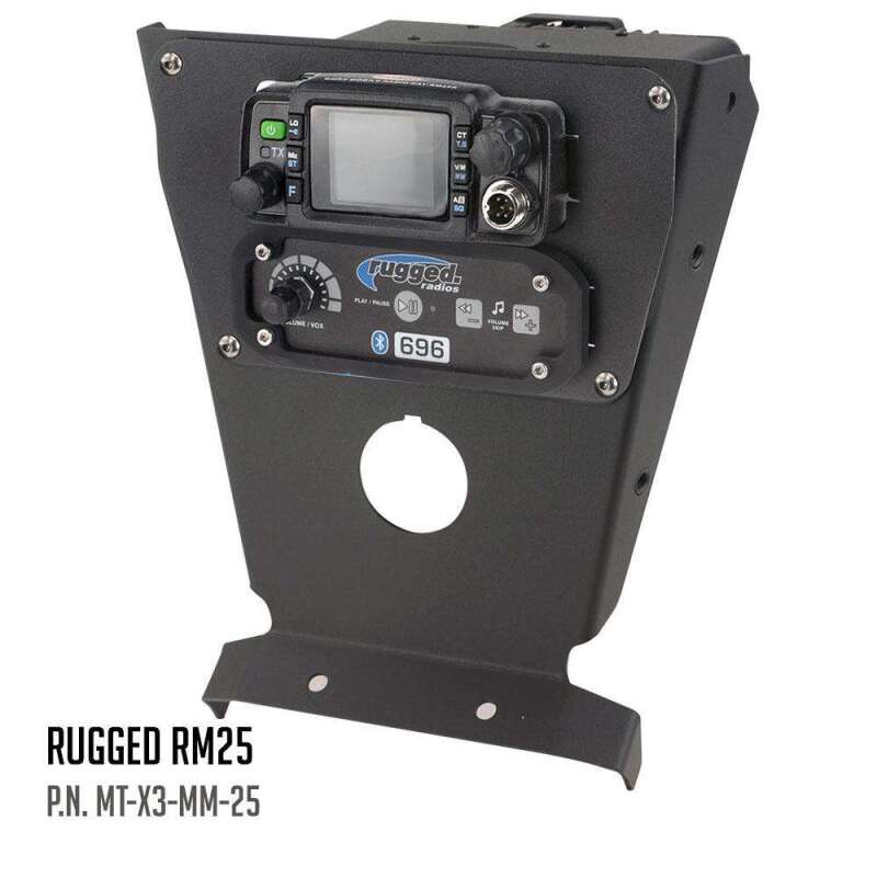 Rugged Radios Can-Am X3 Multi Mount Kit for Rugged UTV Intercoms and Radios Icom F5021 MT-X3-MM-ICOM MT-X3-MM-ICOM Photo - Primary