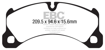 EBC Disc Brake Pad Set DP42162R Photo - Primary