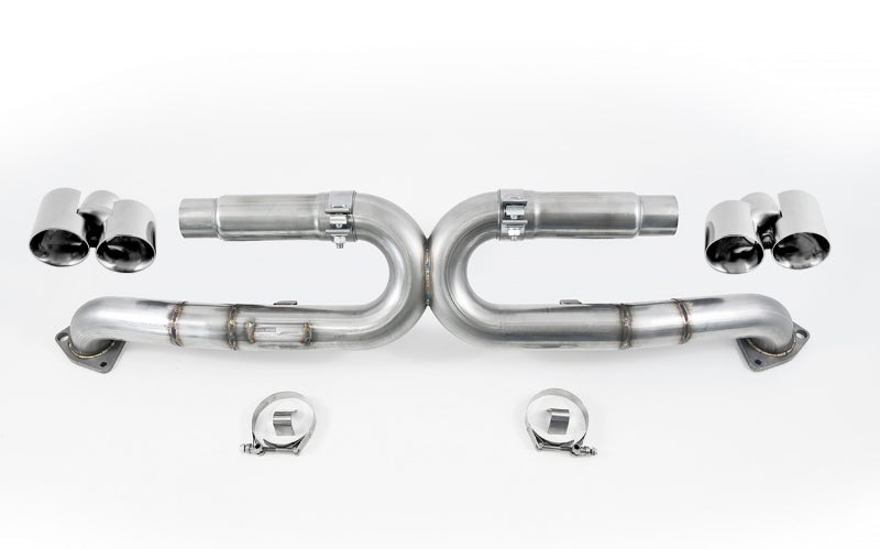 AWE Tuning 991 Carrera Performance Exhaust - Chrome Silver Tips 3015-32044 3015-32044 Photo - Primary