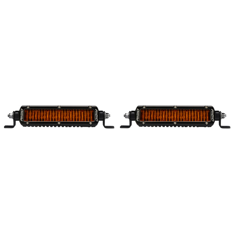 Rigid Industries SR-Series SAE 6in. w/ Amber PRO Lens (Pair) 906705 906705 Photo - Primary