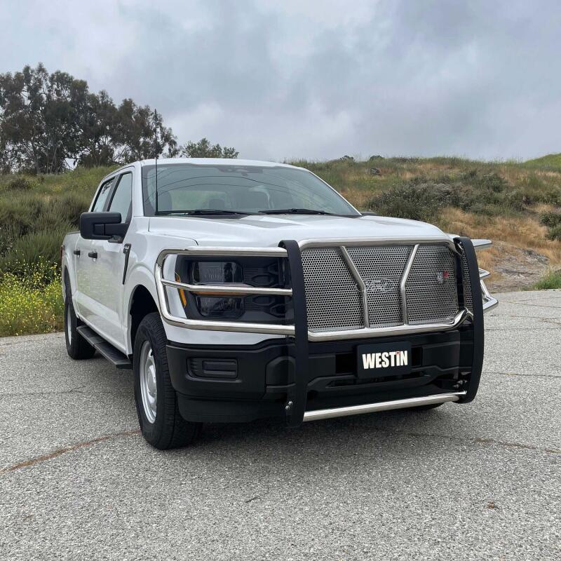 Westin 21-22 Ford F-150 (Excl. Raptor/Platinum) HDX Grille Guard - SS 57-4060 57-4060 Photo - Mounted
