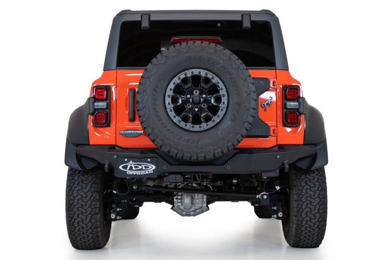 Addictive Desert Designs 22-23 Ford Bronco Raptor Rock Fighter Rear Bumper R26012NA0103 R26012NA0103 Photo - Mounted