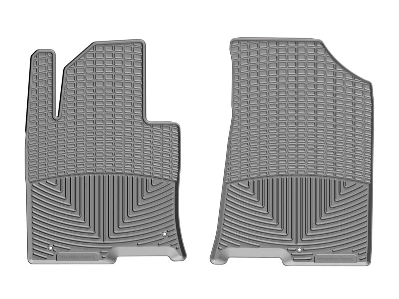 WeatherTech 2016+ Hyundai Sonata Front Rubber Mats - Grey (Fits Hybrid-Does Not Fit Plug-In Hybrid) W385GR W385GR Photo - Primary