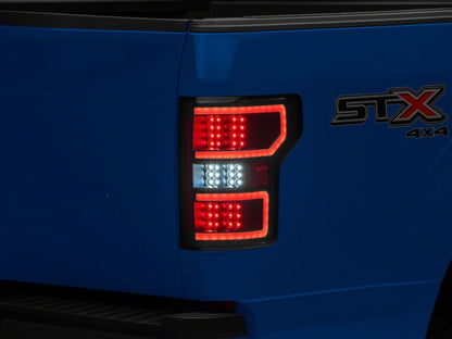 Raxiom 18-20 Ford F-150 LED Tail Lights- Blk Housing (Clear Lens) T548147 T548147 Photo - Close Up