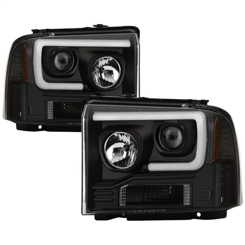 Spyder 05-07 Ford F250/350/450 Super Duty Projector LED Black PRO-YD-FS05V2PL-BK 5087911 5087911 Photo - Primary