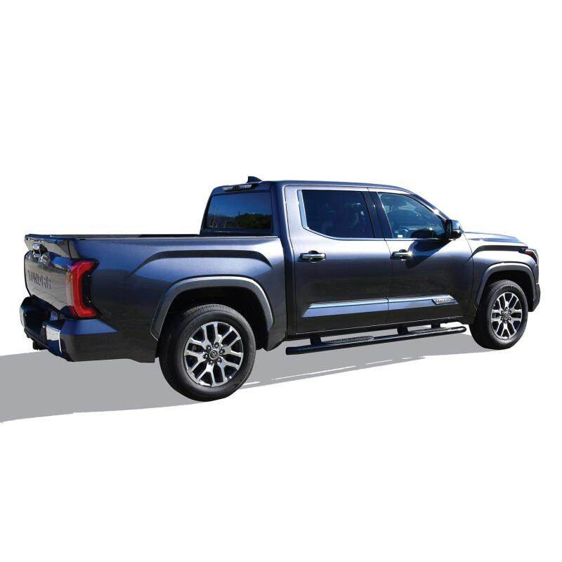 Westin 2022 Toyota Tundra CrewMax PRO TRAXX 4 Oval Nerf Step Bars - Black 21-24235 21-24235 Photo - Mounted