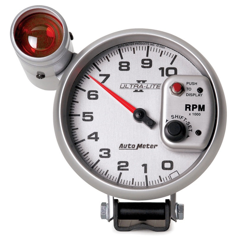 Autometer 5" Pedestal Tachometer, 0-10,000 Rpm, Ultra-Lite II 4999 Photo - Primary