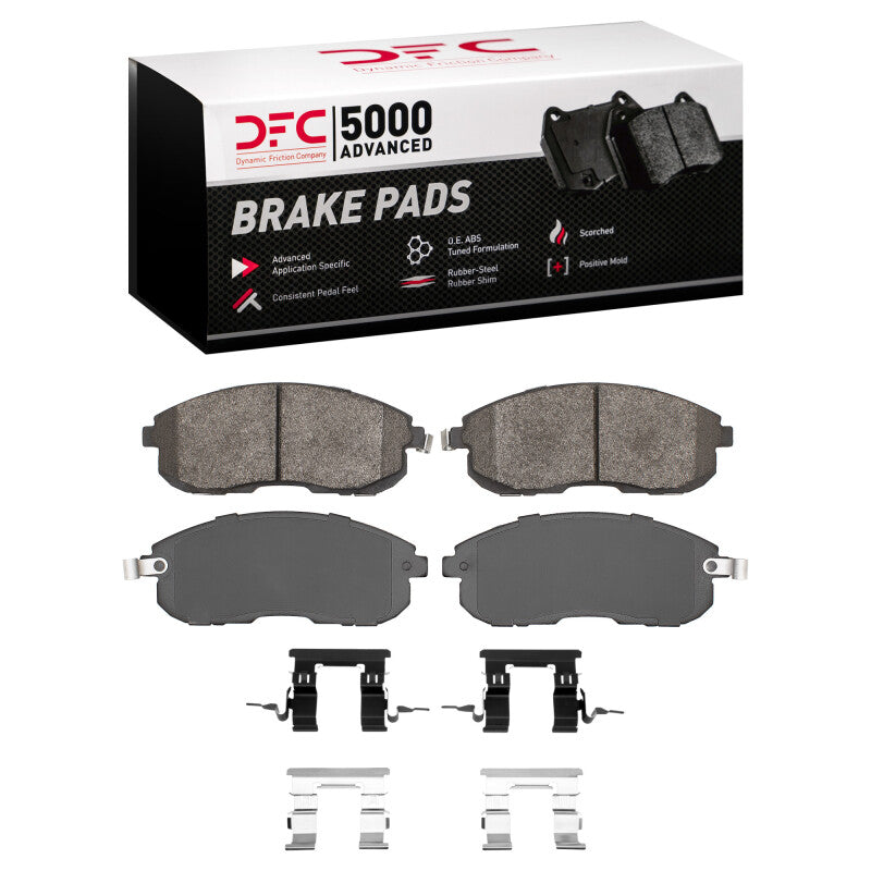 DFC DFC 5000 Advanced Semi Met Brake Pads Brakes, Rotors & Pads Brake Pads - OE main image