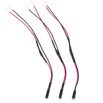 Autometer Led Indicator Light Kit (2 Green, 1 Blue) 3283 Photo - Primary