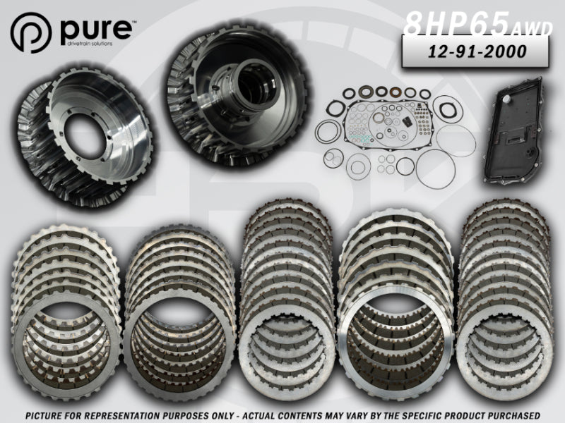 Pure Drivetrain Solutions PDS Trans Hard Parts Kit - Stage 2 Drivetrain Transmission Rebuild Kits main image