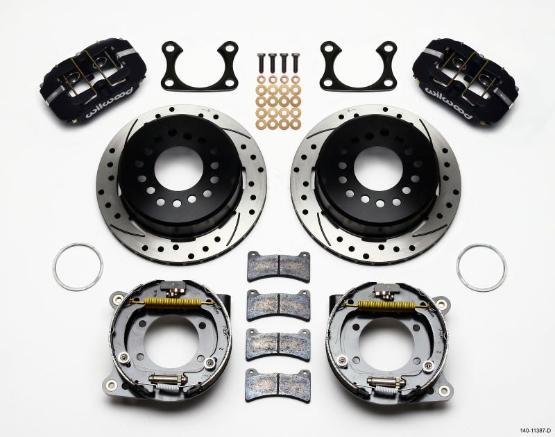 Wilwood FDP-LP 11.00" P-Brake Kit, Drilled, Big Ford 2.36" Offset 140-11387-D Photo - Primary