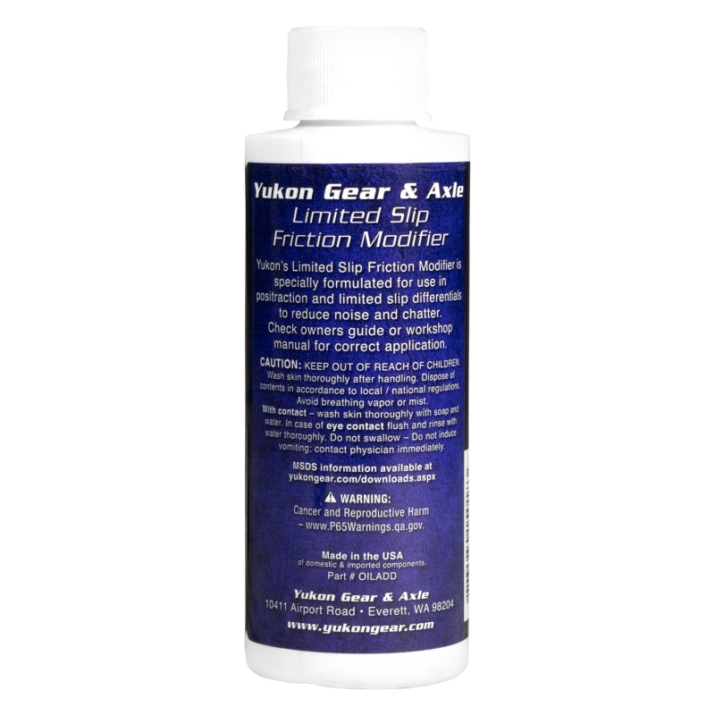 Yukon Gear Friction Modifier OILADD OILADD Photo - Close Up
