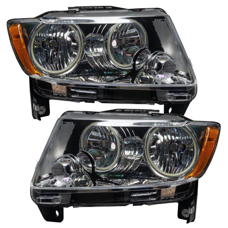 ORACLE Lighting Oracle 11-13 Jeep Grand Cherokee SMD HL (Non-HID)-Chrome - ColorSHIFT w/ BC1 Controller 7070-335 7070-335 User 1