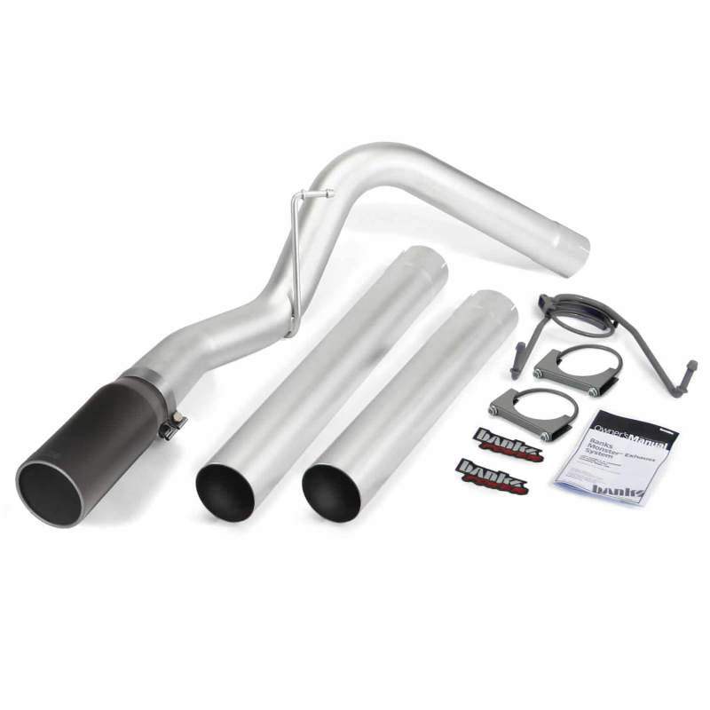 Banks Power 14-17 Ram 6.7L CCLB MCSB Monster Exhaust System - SS Single 49776-B Photo - Primary