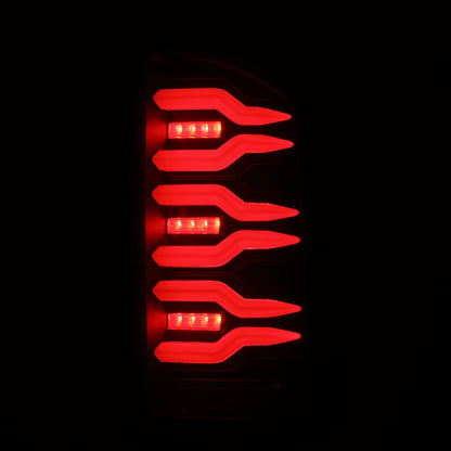 AlphaRex 07-08 Dodge Ram 1500/07-09 Dodge Ram 2500+3500 Luxx-Series LED Tail Lights (Pair) Black 641040 641040 User 3