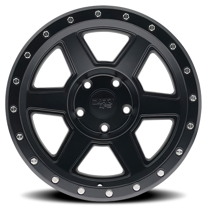 Dirty Life 9315 Compound 17x9 / 5x127 BP / -12mm Offset / 78.1mm Hub Matte Black Wheel 9315-7973MB12 9315-7973MB12 Photo - Primary