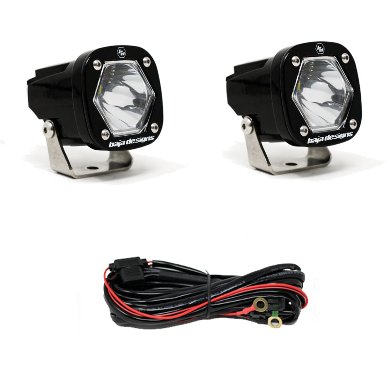 Baja Designs S1 Black LED Auxiliary Light Pod Pair - Universal 387801 Photo - Primary