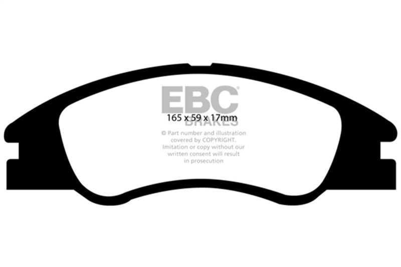 EBC Disc Brake Pad Set DP21568 Photo - Primary