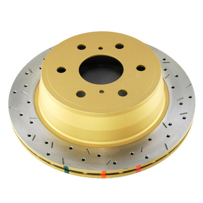 DBA 06-08 Chevrolet Silverado/GMC Sierra 4000 Series Drilled and Slotted Rear Rotor 42011XS 42011XS Photo - out of package