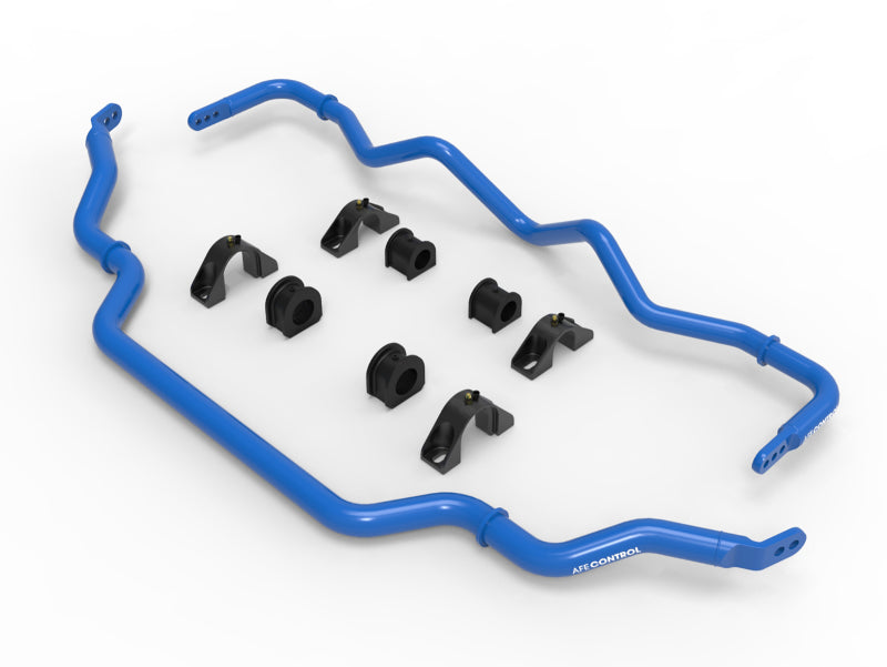 aFe 09-20 Nissan 370Z V6-3.7L Front and Rear Control Sway Bar Set - Blue 440-712001-L 440-712001-L Photo - Primary