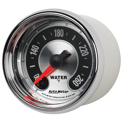 Autometer 2-1/16" Water Temperature, 100-260 °F, Stepper Motor, American Muscle 1255 User 2
