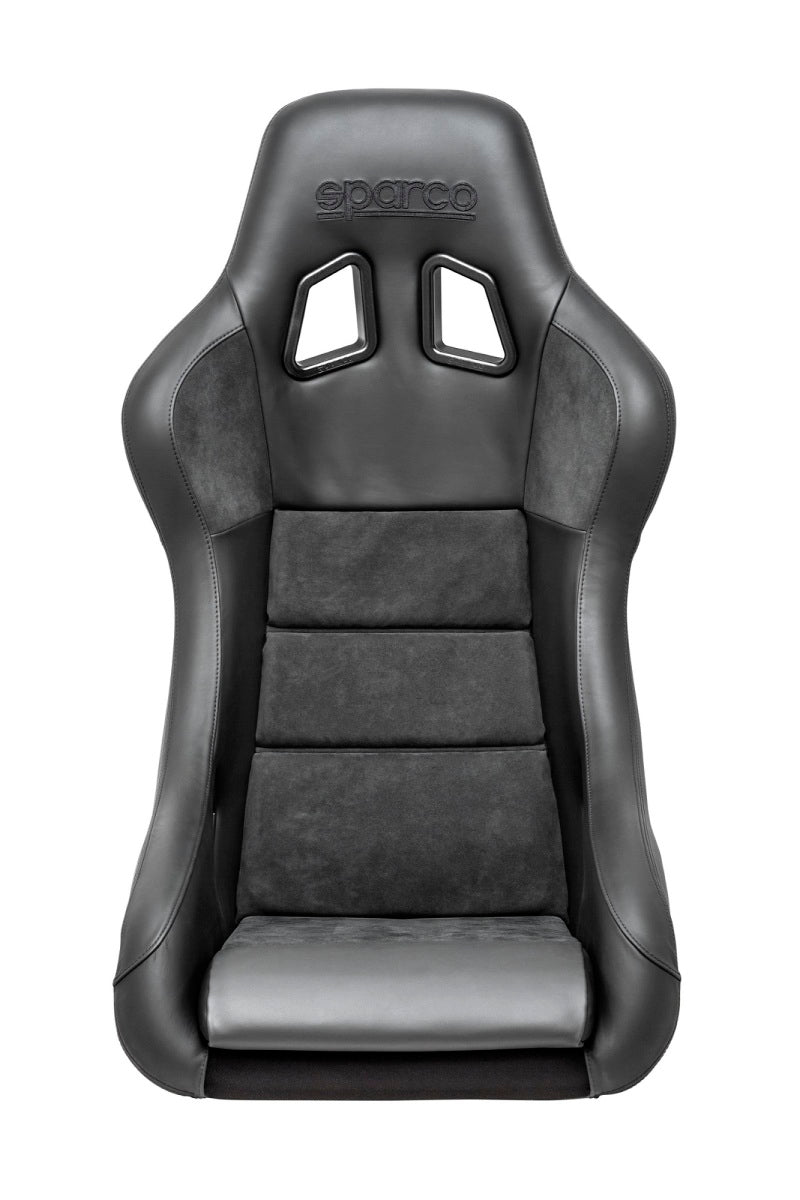 SPARCO Seat QRT Performance Leather/Alcantara Black (Must Use Side Mount 600QRT) 008012RPNR