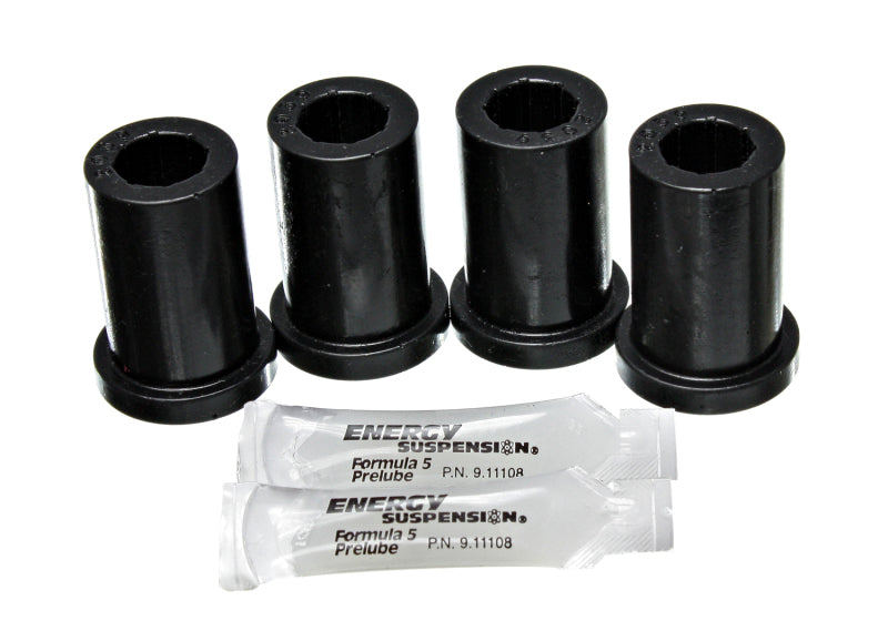 Energy Suspension Frame Shackle Bushing Set Black Toyota Pickup DLX 1980-1985 8.2104G Photo - Primary