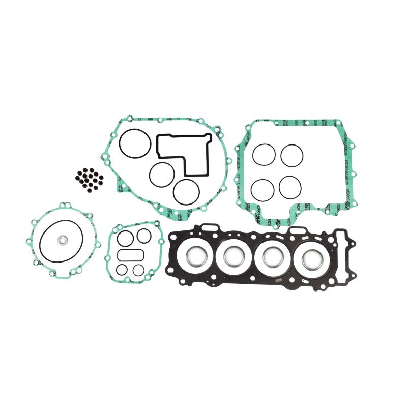 Athena 11-15 Kawasaki ZX-10R ABS 1000 Complete Gasket Kit w/o Valve Cover Gasket P400250870058 P400250870058 Photo - Primary
