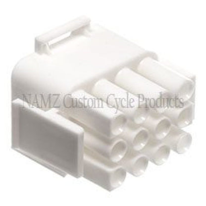 NAMZ AMP Mate-N-Lock 12-Position Female Wire Plug Connector w/Wire & Interface Seals NA-350735-1 NA-350735-1 Photo - Primary