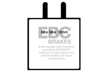 EBC Disc Brake Pad Set DP2543 Photo - Primary