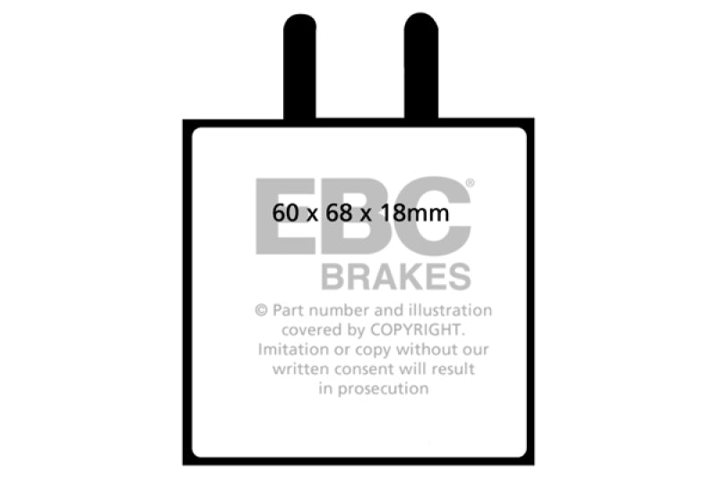 EBC Disc Brake Pad Set DP4543R Photo - Primary