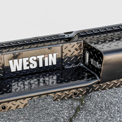 Westin 09-18 Ram 1500 HDX Bandit Rear Bumper - Black 58-341175 58-341175 Photo - Mounted