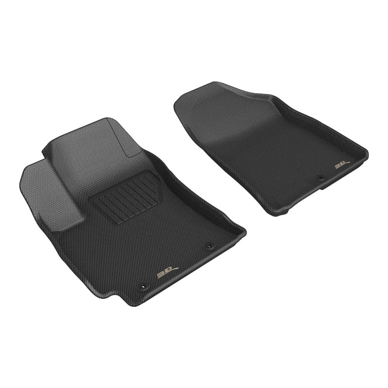 3D MAXpider ACE Kagu - Front - Black Floor Mats Floor Mats - Rubber main image