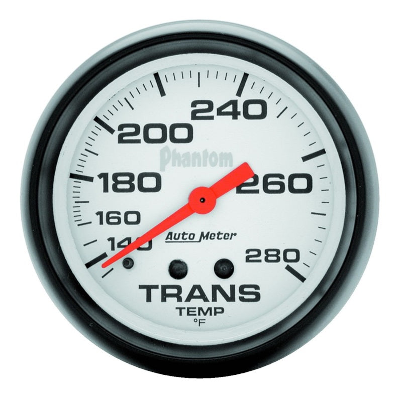 Autometer 2-5/8" Transmission Temperature, 140-280 °F, Mechanical, Phantom 5851 Photo - Primary