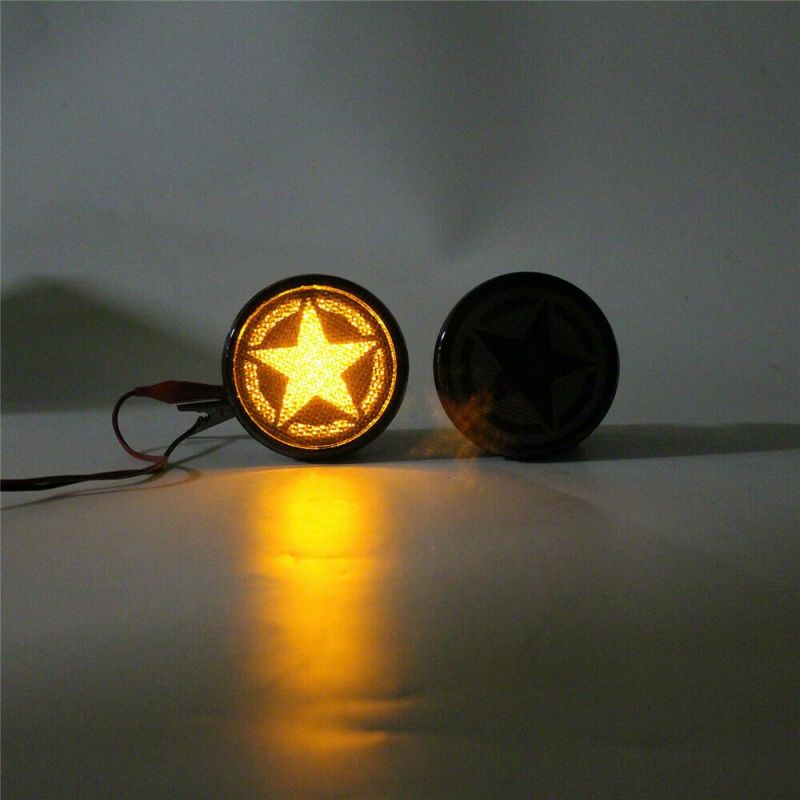 Raxiom 07-18 Jeep Wrangler JK Axial Series Turn Signal Lights J165073 J165073 Photo - Close Up
