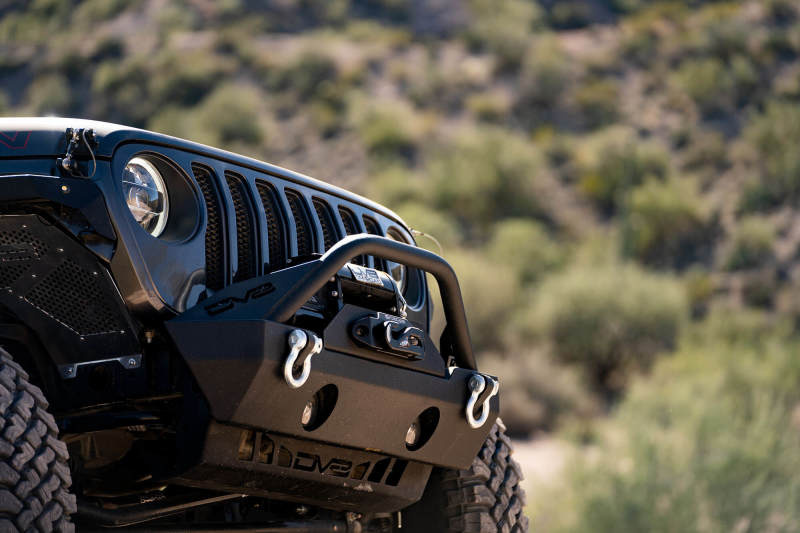 DV8 Offroad 2018+ Jeep Wrangler JL Front Inner Fenders - Black INFEND-03FB INFEND-03FB Photo - Mounted