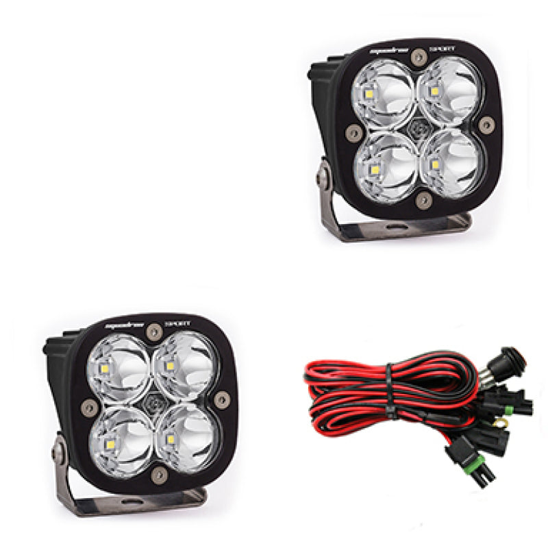 Baja Designs Squadron Sport Spot LED Light Pods - Clear 557801 557801 Photo - Primary