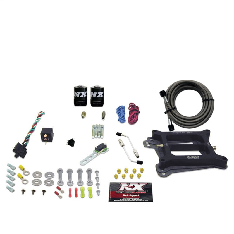 Nitrous Express 4150 4-BBL/Gasoline Nitrous Kit (100-500HP) w/o Bottle 50040-00 50040-00 Photo - Primary