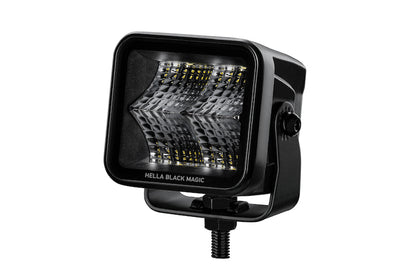 Hella Universal Black Magic 2.7in L.E.D. Cube Kit - Flood Beam 358176801 358176801 Photo - Primary