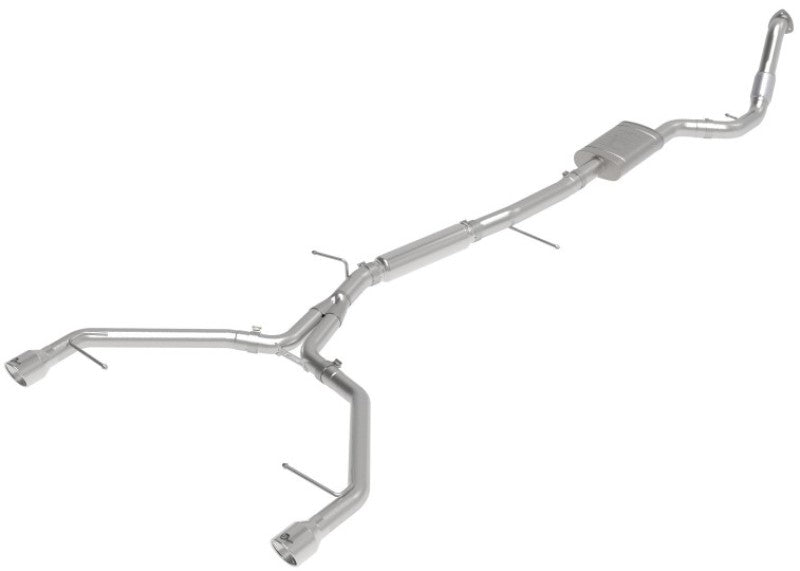 aFe 17-19 Audi A4 (B9) MACH Force-Xp 3in to 2.5in 304 SS Cat-Back Exhaust System-Dual Polished Tips 49-36420-P 49-36420-P User 1