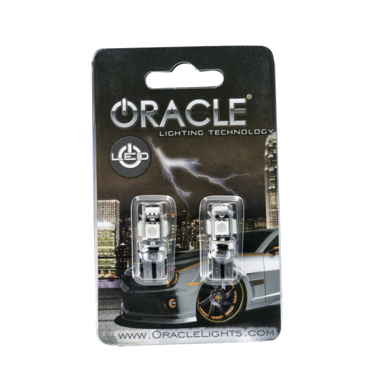 ORACLE Lighting Oracle T10 5 LED 3 Chip SMD Bulbs (Pair) - Pink 4801-009 4801-009 Photo - in package