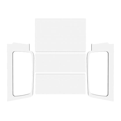 DEI 04-06 Jeep Wrangler LJ Unliminted Headliner Complete Kit - White 50602 50602 Photo - Primary