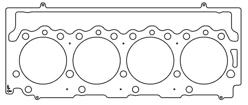 Cometic Head Gasket Left-Side Gasket Bore: 4.100in x .075in C5884-075 Photo - Primary