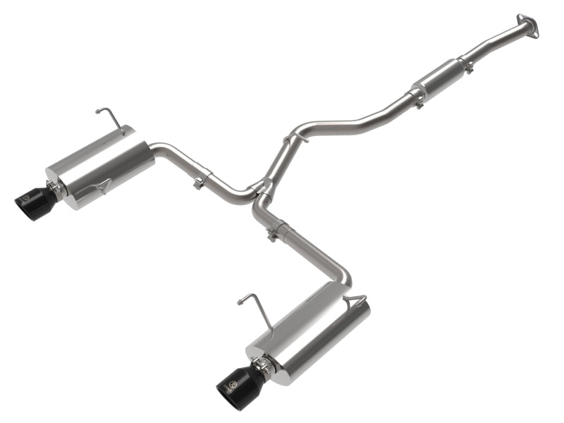 aFe Subaru Forester XT 14-18 H4-2.5L (t) Takeda 2-1/2in to 2-1/4in 304 SS Cat-Back- Black Tip 49-36804-B 49-36804-B Photo - Primary