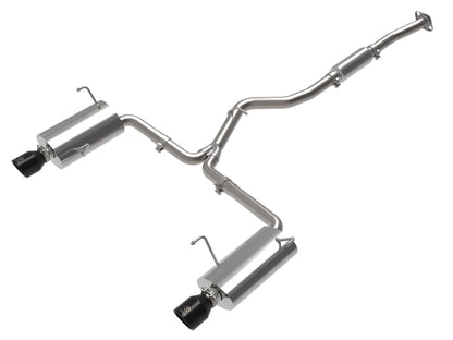 aFe Subaru Forester XT 14-18 H4-2.5L (t) Takeda 2-1/2in to 2-1/4in 304 SS Cat-Back- Black Tip 49-36804-B 49-36804-B Photo - Primary