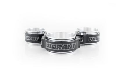 Vibrant 2.50in O.D. Aluminized HD 2.0 Clamp Assembly - Anodized Black 32515 32515 User 1