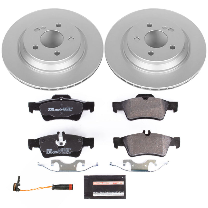 PowerStop Power Stop 12-13 Mercedes-Benz S350 Rear Euro-Stop Brake Kit ESK6569 ESK6569 Photo - Primary